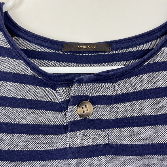 RODD & GUNN men’s sports fit casual shirt blue and gray M - Picture 5 of 10
